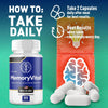 Image of (5 Pack) MemoryVitali Natural Brain Supplement Memory Vitali 300 Caps