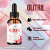 Image of (1 Pack) Glitril Drops Advanced Blood Support Supplement Gli Tril 30 Servings