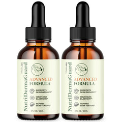 (2 Pack) Nutri Derma Guard Drops Advanced Support For All Skin Types 60 Servings