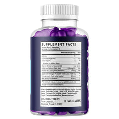 (1 Pack) Ultra TRT ACV Gummy Male Health Support Formula UltraTRT 60 Gummies