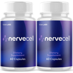 (2 Pack) Nervecell Natural Brain Supplement Nerve Cell 120 Capsules