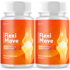 (2 Pack) Flexi Move Joint Support Advanced Formula Supplement FlexiMove 120 Capsules