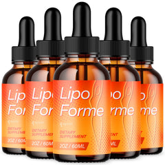 (5 Pack) Lipo Forme Drops Advanced Health & Fitness Vitamin LipoForme 150 Serves