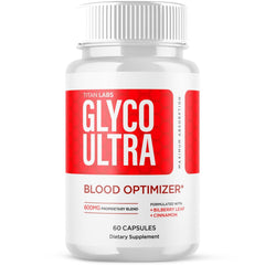 (1 Pack) Glyco Ultra Advanced Blood Health Support Supplement GlycoUltra 60 Capsules