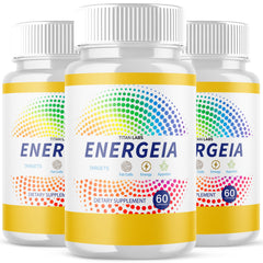 (3 Pack) Energeia Pills Advanced Energy & Fitness Formula Supplement 180 Capsules