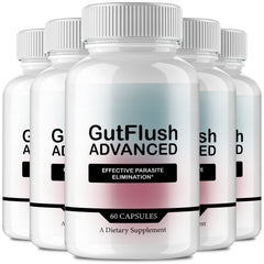 Gutflush Advanced Supplement Pills Gut Flush Advanced Overall Wellness (5 Pack)