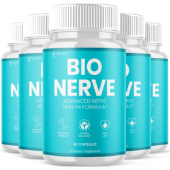 Bio Nerve BioNerve Supplement Pills (5 Pack - 300 Capsules)