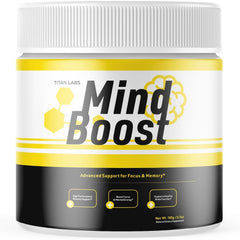(1 Pack) Mind Boost Powder Natural Brain Support Supplement MindBoost 30 Serves