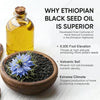 Image of (3 Pack) Ethiopian Black Seed Oil Softgels |4.64% Thymoquinone |Gluten-Free, 180 Capsules