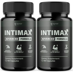 Intimax for Men Advanced Max Formula Vitamin Supplement (2 Pack-120 Capsules)