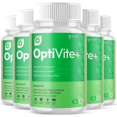 (5 Pack) Opti Vite+ Support Healthy Eye Vision & Function OptiVite+ 300 Capsules