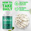 Image of Inibitro Natural Energy & Fitness Support Vitamin Inibitrol 300 Capsules (5 Pack)