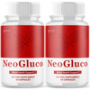 Image of Neo Gluco Supplement Pills (2 Pack - 120 Capsules)