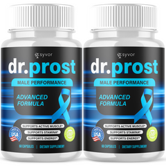 (2 Pack) Dr. Prost Advanced Male Pills Formula Dr.Prost Supplement 120 Capsules