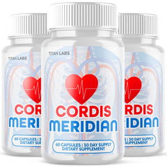 (3 Pack) Cordis Meridian Advanced Blood Support Vitamin CordisMeridian 180 Capsules