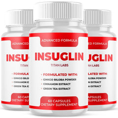 (3 Pack) Insuglin Advanced Blood Health Support Supplement Insu Glin 180 Capsule
