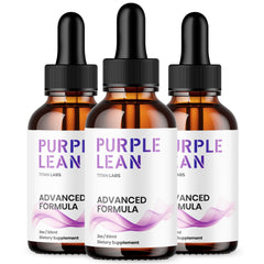 (3 Pack) Purple Lean Drops Advanced Health & Fitness Formula PurpleLean 90 Servs