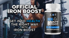 Image of (3 Pack) Iron Boost Male Support Supplement Advanced Formula IronBoost 180 Capsule