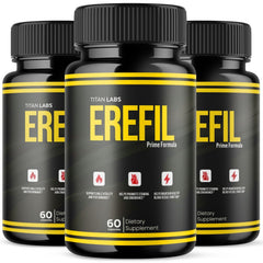 (3 Pack) Erefil Advanced Male Health Support Vitamin Supplement Ere Fil 180 Caps
