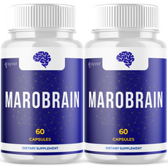 Marobrain Supplement Maro Brain Pills (2 Pack - 120 Capsules)