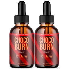 (2 Pack) Choco Burn Drops Advanced Health & Fitness Formula ChocoBurn 60 Serves