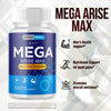 Image of (3 Pack) Mega Arise Max Advanced Male Support Supplement MegaArise 180 Capsules