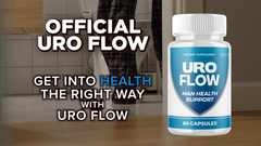 Uro Flow for Men Prostate Supplement Pills (3 Pack-180 Capsules)
