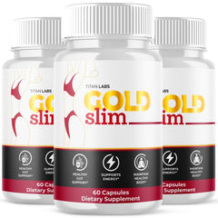 (3 Pack) Gold Slim Advanced Energy & Fitness Formula Vitamin GoldSlim 180 Caps