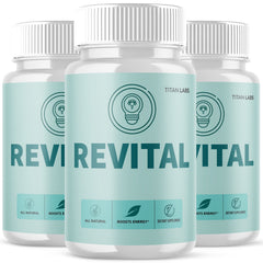 (3 Pack) Revital Advanced Energy & Fitness Formula Supplement Revi Tal 180 Caps