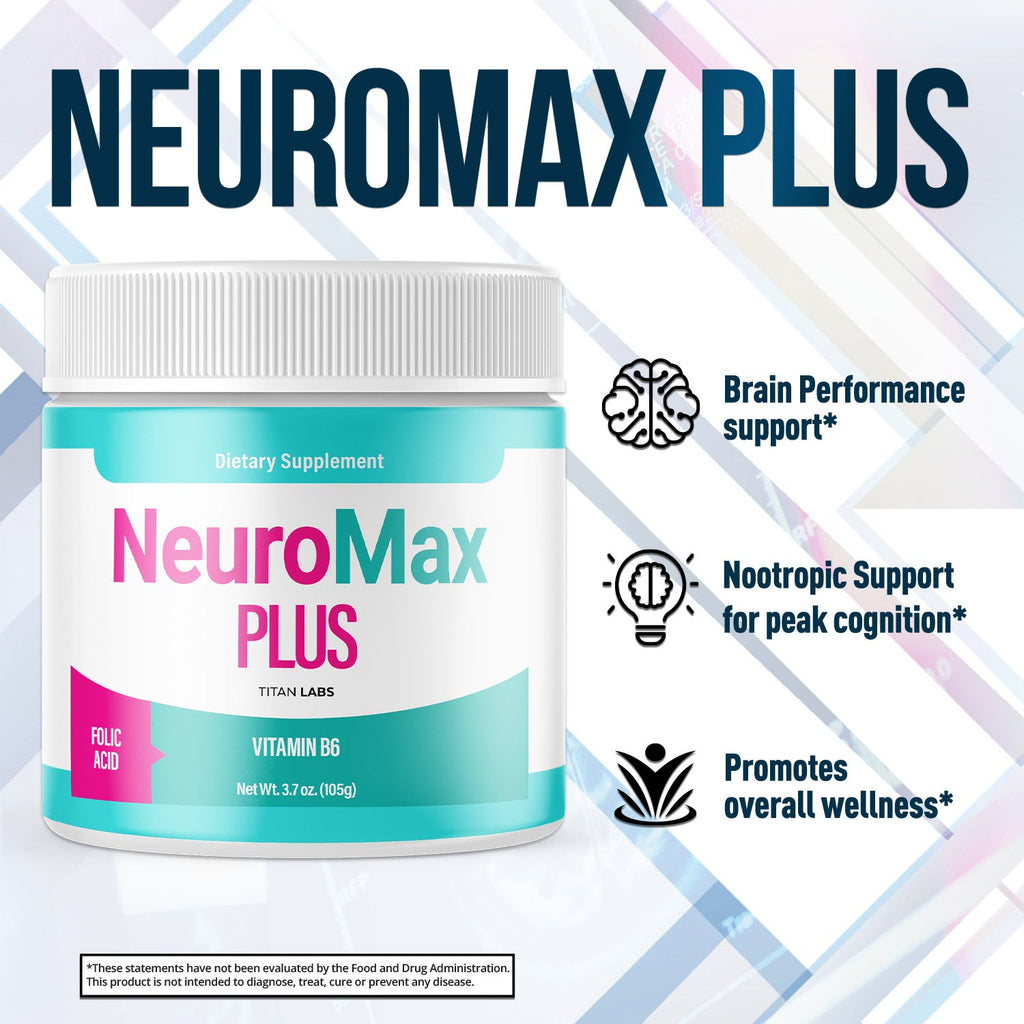 Neurosave Powder (3 Pack) Neuro Max Powder All Natural Brain Support Formula NeuroMax 9 ...