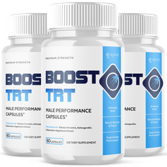 Boost TRT for Men Advanced Max Formula Vitamin Supplement 180 Capsules (3 Pack)