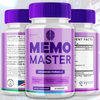 Image of Memo Master All Natural Formula Brain Supplement (3 Pack - 180 Capsules)