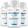Image of (3 Pack) Pain Relief Ultra Formula Natural Max Supplement 180 Capsules