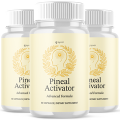 Pineal Activator All Natural Brain Supplement (3 Pack - 180 Capsules)