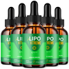 Image of Lipo Xtreme Drops Advanced Formula Health & Fitness Supplement 150 Serv (5 Pack)