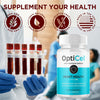 Image of (2 Pack) OptiCel Advanced Blood Support Formula Supplement Opti Cel 120 Capsules