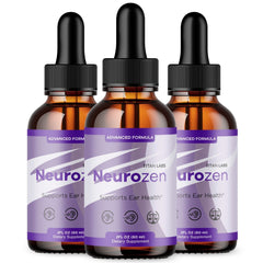 (3 Pack) Neurozen Ear Health Support Drops Natural Neuro Zen Vitamin 90 Servings