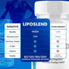 Image of (3 Pack) LipoSlend Pills Advanced Energy & Fitness Supplement Lipo Slend 180Caps