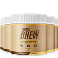 (5 Pack) Memobrew Powder Support For Weight Management Memo Brew 150 Servings