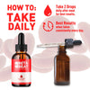 Image of (5 Pack) Beta Beat Blood Support Drops BetaBeat Vitamin Supplement 150 Servings