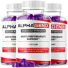 Image of (3 Pack) AlphaGenix Male Gums Advanced Support Supplement Alpha Genix 180 Gummies