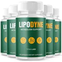 (5 Pack) LipoDyne Advanced Energy & Fitness Supplement Lipo Dyne 300 Capsules