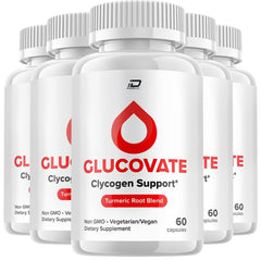 Glucovate Advanced Supplement – Maximum Strength (5 Pack / 300 Capsules)