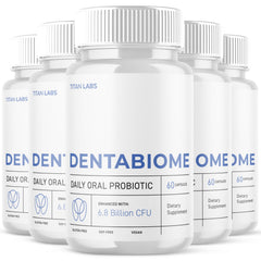 (5 Pack) Dentabiome Oral Probiotic Pills for Healthy Teeth & Gums 300 Capsules