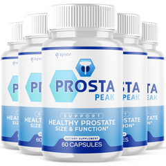 Prosta Peak Advanced Prostate & Bladder Support Supplement Pills (5 Pack - 300 Capsules)