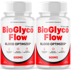 (2 Pack) BioGlyco Flow Advanced Blood Support Supplement Bio Glyco Flow 120 Capsules