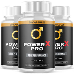 (3 Pack) PowerX Pro Advanced Male Support Max Supplement PowerXPro 180 Capsules