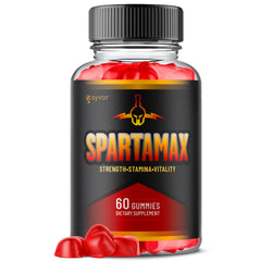 (1 Pack) Spartamax ACV Gummys Advanced Formula Sparta Max Supplement 60 Gummies