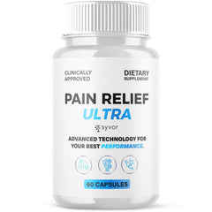 (1 Pack) Pain Relief Ultra Formula Natural Max Supplement 60 Capsules