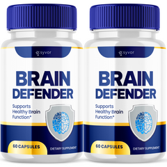 Brain Defender Formula Supplement (2 Pack - 120 Capsules;)